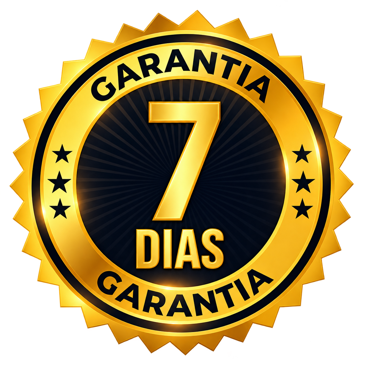 Selo de garantia de 7 dias